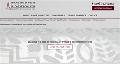 Desktop Screenshot of forumengraving.com